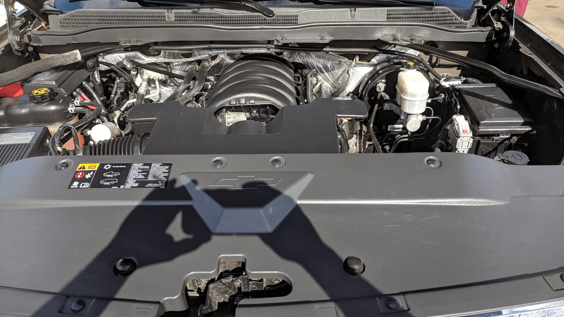 engine bay cleaning